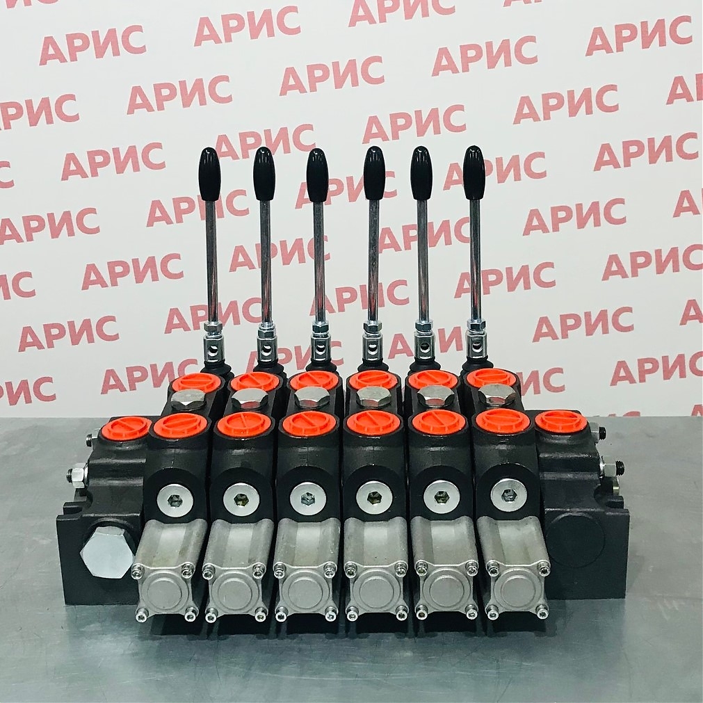 Гидрораспределитель 6DCV200А1А1А1А1А1А1 G (with secondary valves) Китай