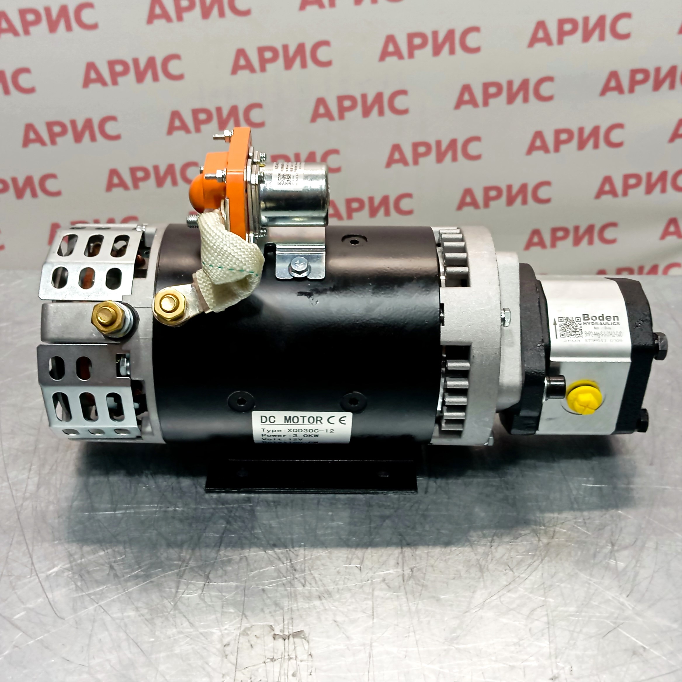 Аварийный насос (министанция 12V) DC3KW.12V.20P.3.2cc/rev