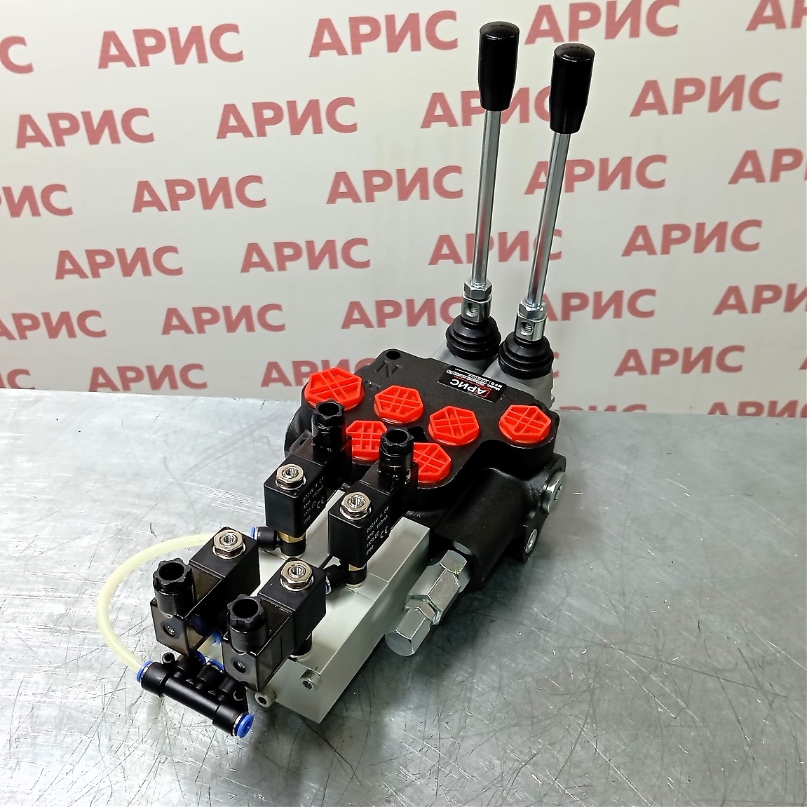 Гидрораспределитель 2Р80 (pneumatic and electric control 24V) GKZ1 КИТАЙ