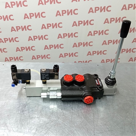 Гидрораспределитель Р80 (pneumatic and electric control 24V) GKZ1 КИТАЙ