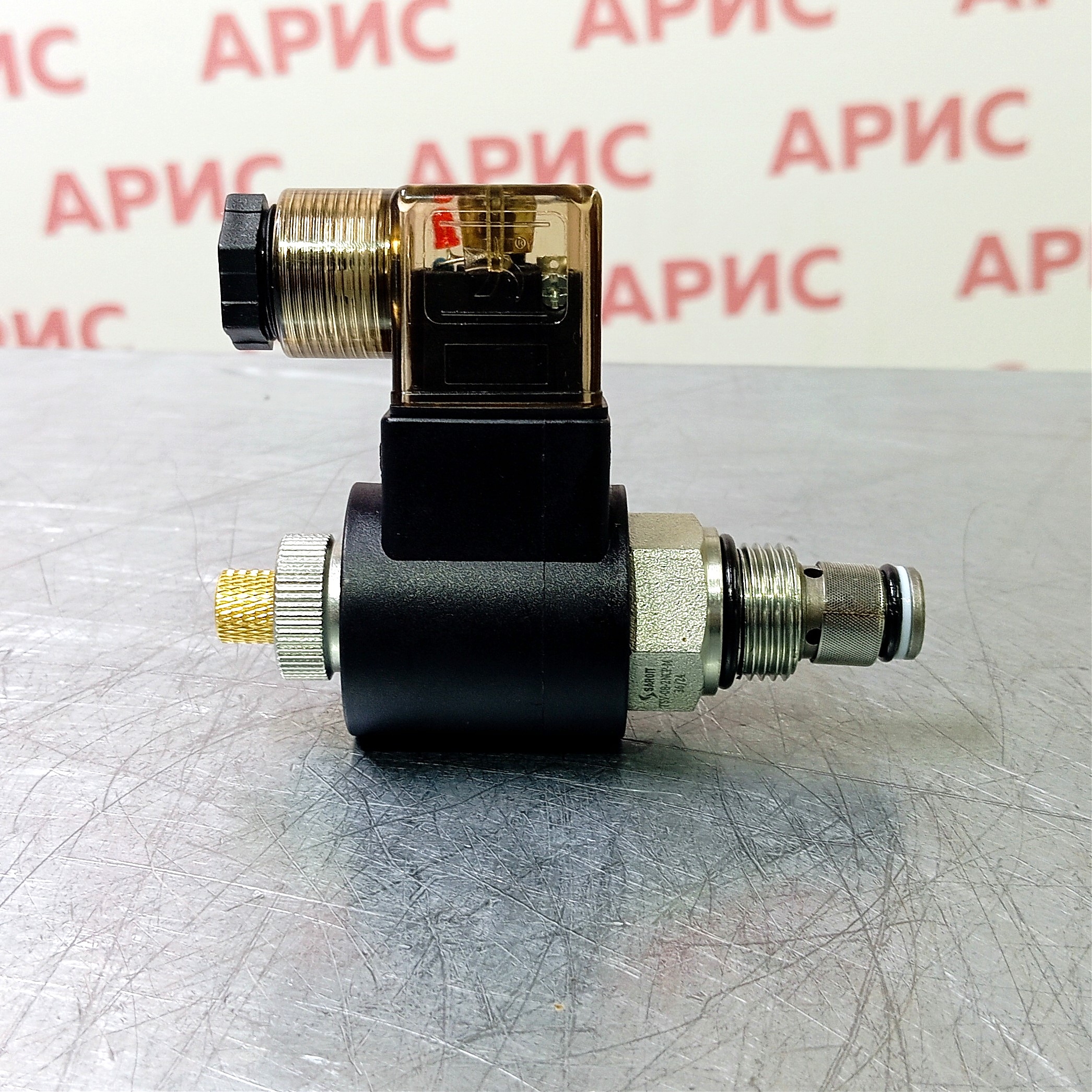 Клапан электромагнитный TSV-08-2NCP-M (нормально закрытый) (SAE8) 24VDC